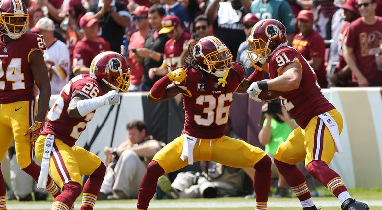 Redskins safety D.J. Swearinger. DJ_Swearinger_Redskins