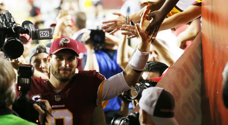 Redskins QB Kirk Cousins Kirk_Cousins_Celebrates