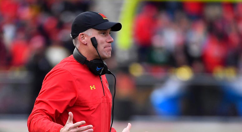 Maryland head football coach DJ Durkin DJ_Durkin_Maryland