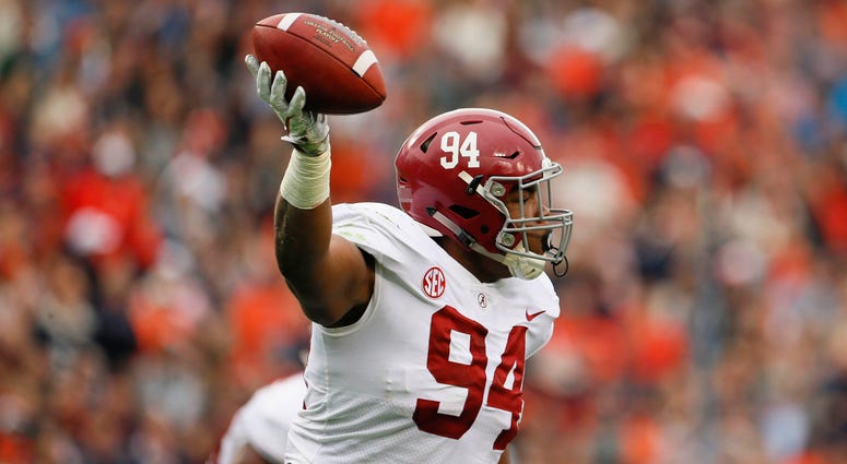DaRon Payne was selected by the Washington Redskins daron_payne_alabama_redskins
