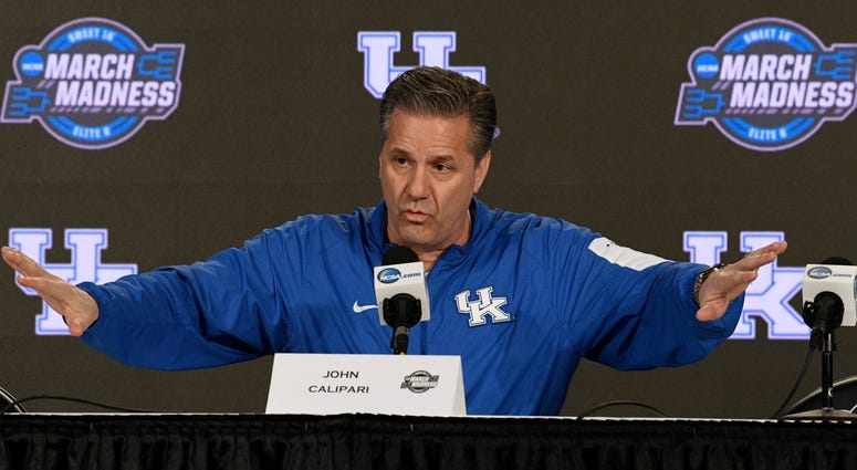 Kentucky Basketball Coach John Calipari Kentucky_Wildcats