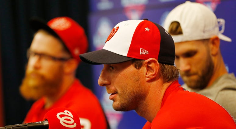 Nationals teammates speak after being announced to All-Star team. Max_Scherzer_All_Star_Game