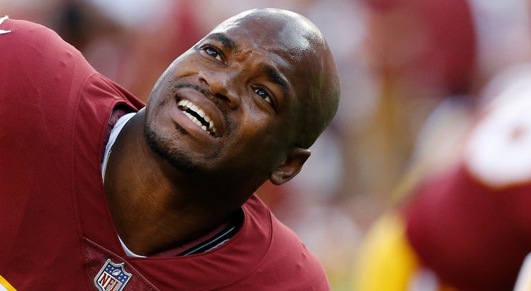 Adrian Peterson of the Washington Redskins adrian_peterson_redskins