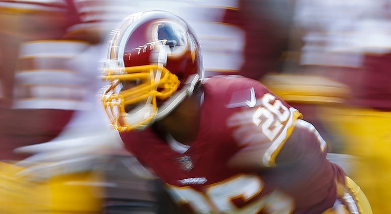 Adrian Peterson of the Washington Redskin adrian_peterson_redskins