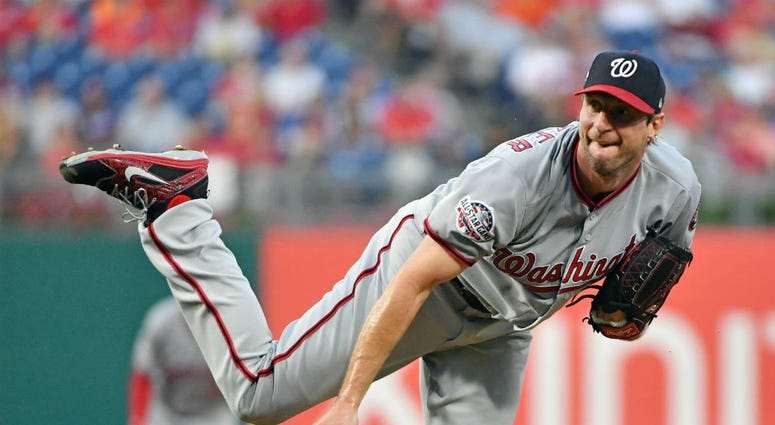 Nats ace Max Scherzer. Nationals_Max_Scherzer