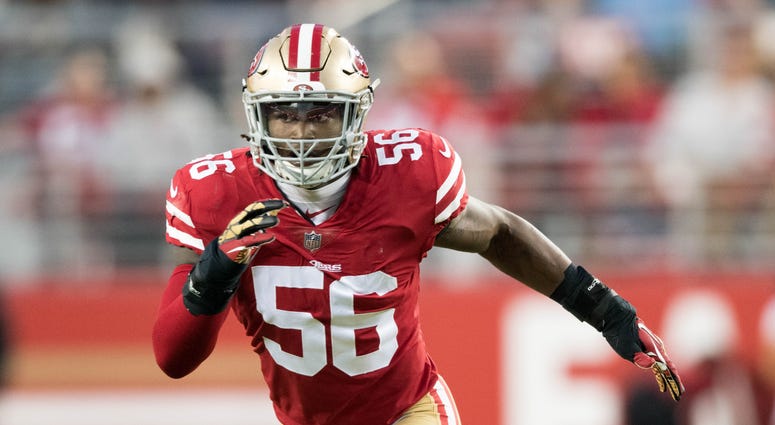 Washington Redskins linebacker Reuben Foster. What does Kareem Hunt's suspension mean for Redskins linebacker Reuben Foster?