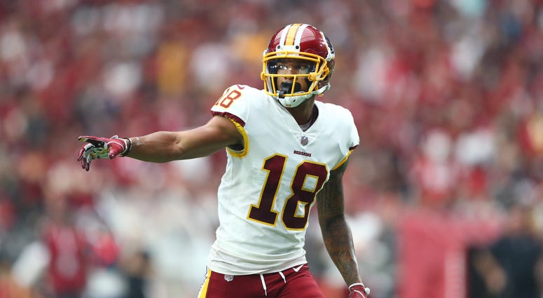 Josh Doctson of the Washington Redskins. Josh_Doctson_Redskins