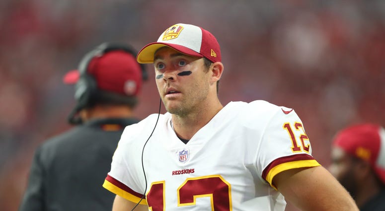Colt McCoy of the Washington Redskins. Colt_McCoy