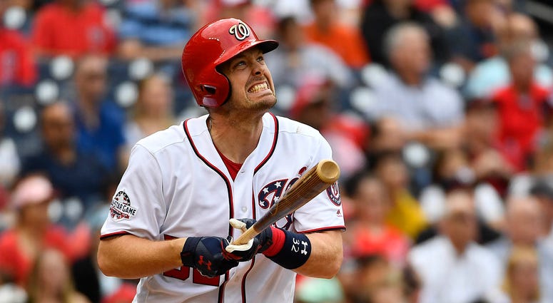 Matt Wieters of the Washington Nationals. Matt_Wieters