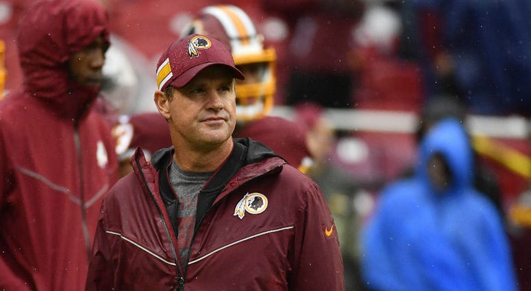 Redskins head coach Jay Gruden. Jay_Gruden_Redskisn
