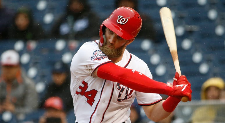 Bryce Harper of the Washington Nationals. Bryce_Harper