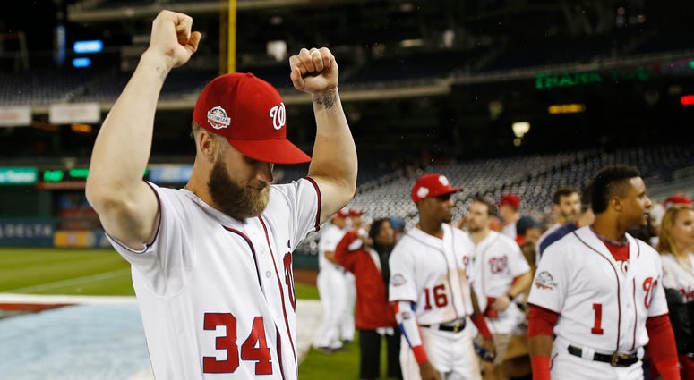 Bryce Harper walks off the field at Nats Park after the final home game of the 2018 season Chris Russell: Did Nats make Bryce Harper last-minute offer?
