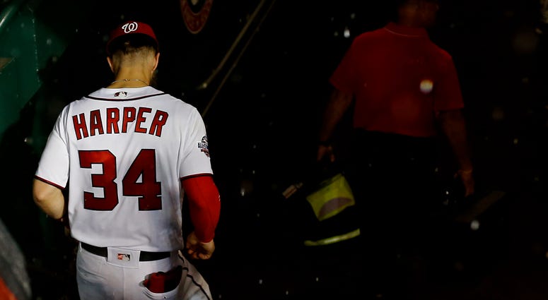 Bryce Harper of the Washington Nationals. Bryce_Harper