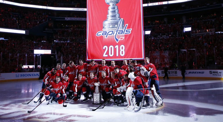 The Caps say goodbye to the Stanley Cup. Capitals_Stanley_Cup