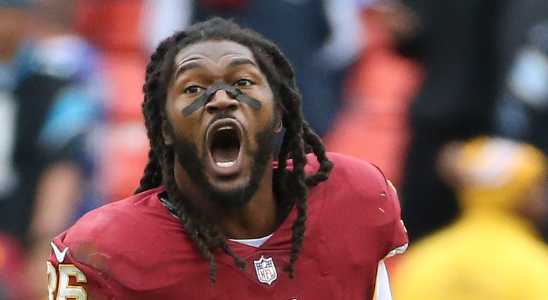D.J. Swearinger of the Washington Redskins dj_swearinger_redskins