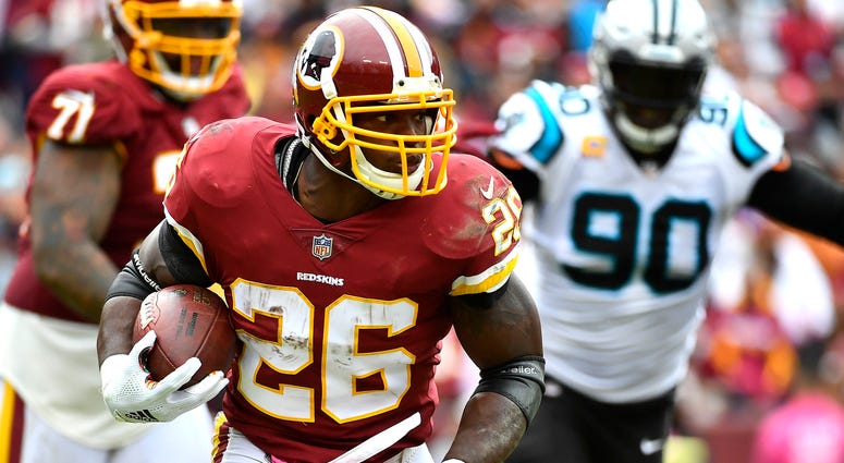 Adrian Peterson of the Washington Redskins adrian_peterson_redskins