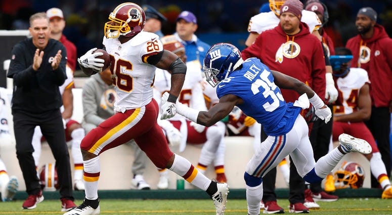 Adrian Peterson of the Washington Redskins adrian_peterson_redskins