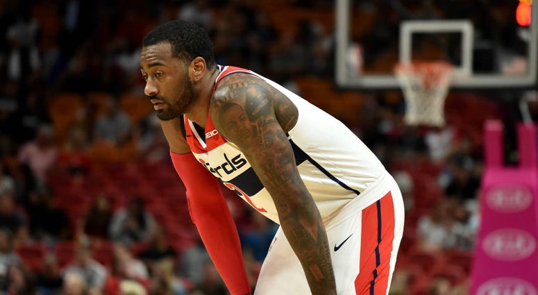 Wizards point guard John Wall. Wizards_John_Wall