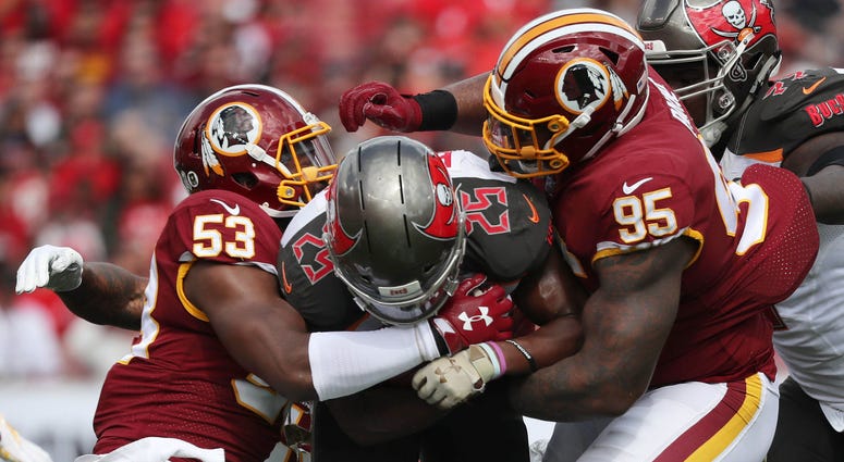 Washington Redskins vs. the Tampa Bay Buccaneers redskins_buccaneers