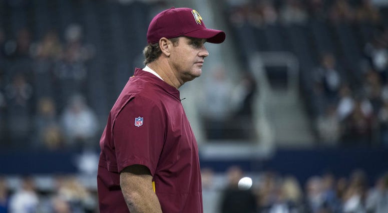 Redskins head coach Jay Gruden. Redskins_Jay_Gruden