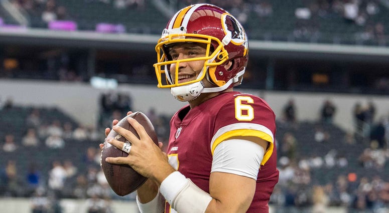 Mark Sanchez of the Washington Redskins mark_sanchez_redskins