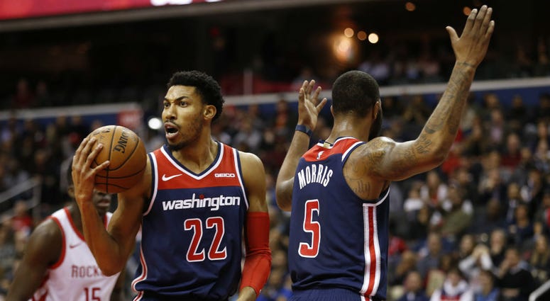 Former Wizards forwards Otto Porter and Markieff Morris. Otto_Porter_Wizards