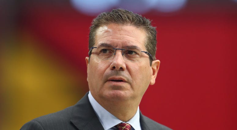 Redskins owner Dan Snyder looks on from the sideline before a game Gary Myers' depressing view of the Redskins