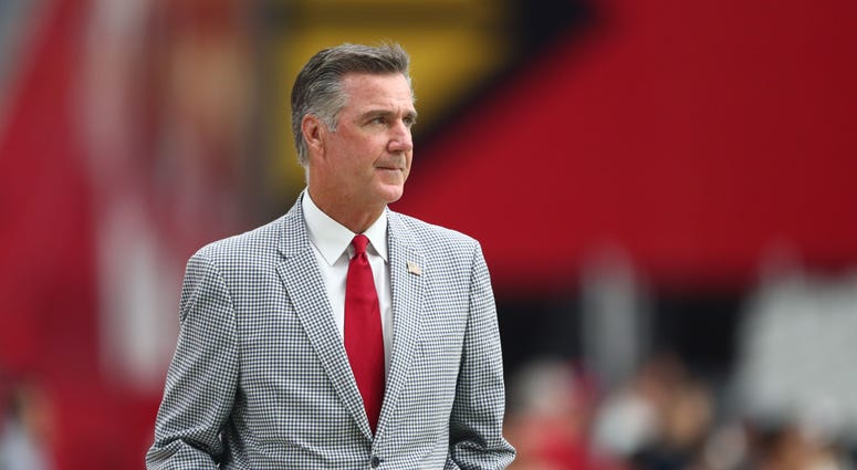 Redskins president Bruce Allen. Bruce_Allen_Sideline