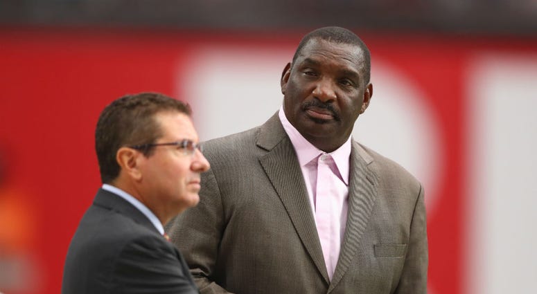 Redskins owner Daniel Snyder and VP Doug Williams. Doug_Williams_Redskins