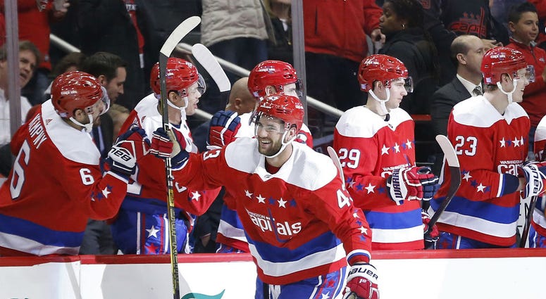 Washington Capitals forward Tom Wilson. Capitals_Tom_Wilson