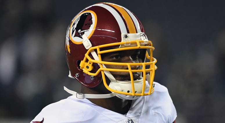 Adrian Peterson of the Washington Redskins adrian_peterson_redskins