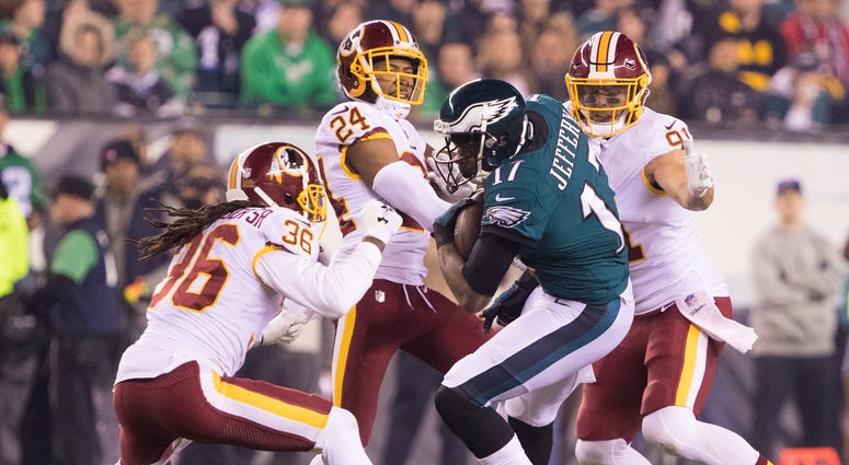D.J. Swearinger and other Redskins defenders swarm Alshon Jeffery D.J. Swearinger has some suggestions for Greg Manusky