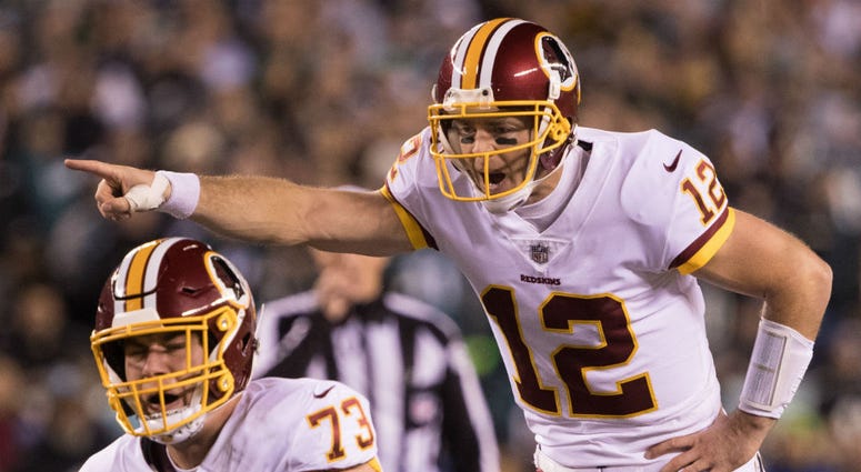 Redskins quarterback Colt McCoy. Colt_McCoy_Redskins