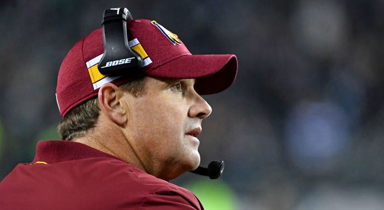 Redskins head coach Jay Gruden. Redskins_Jay_Gruden