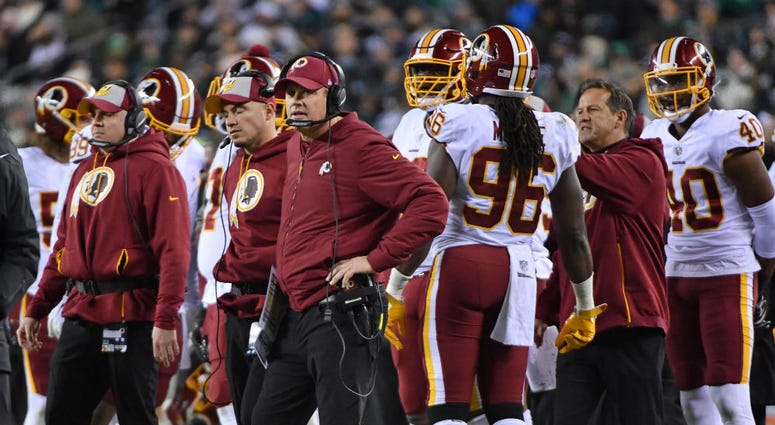 Redskins head coach Jay Gruden. Redskins_Jay_Gruden