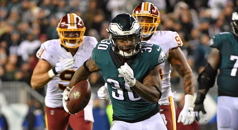 Washington Redskins vs. the Philadelphia Eagles redskins_eagles