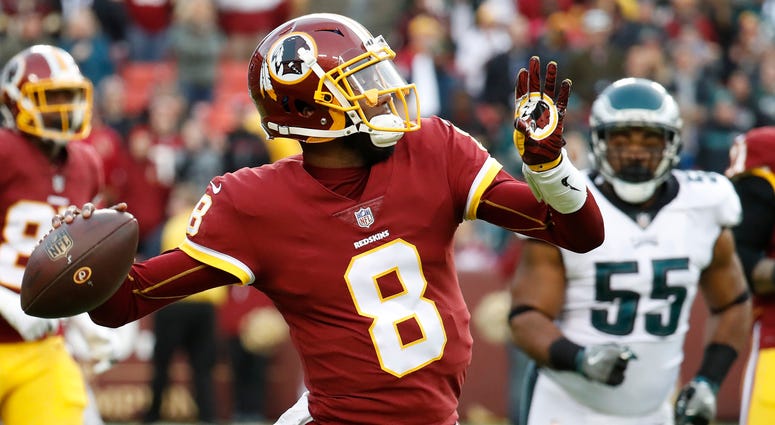 Josh Johnson rolls out for the Redskins against the Eagles Redskins looking to bring Josh Johnson back in 2019