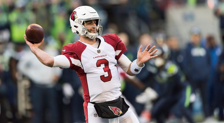Josh Rosen throws a pass for the Arizona Cardinals. Are the Redskins still in on Josh Rosen?