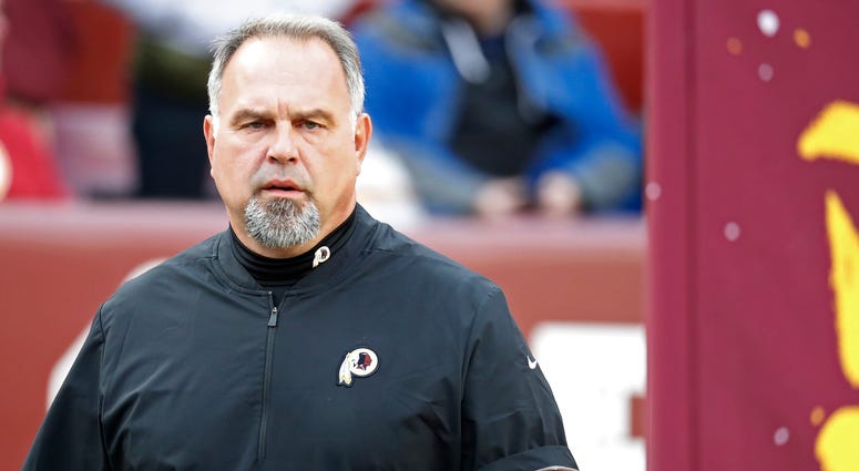 Redskins defensive coordinator Greg Manusky. Greg_Manusky_Redskins