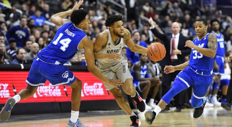 Georgetown plays Seton Hall at Capital One Arena. D.C. government should allow bets on local college sports.