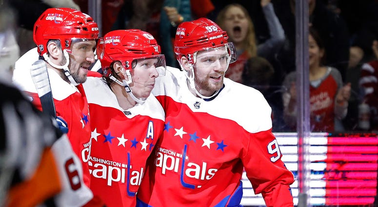 The Washington Capitals ovechkin_backstrom_carlson