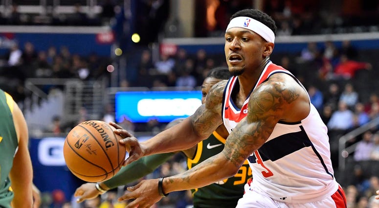 Beal leads the NBA with 37.6 minutes per game this season Wizards coach dismisses claims of overworking Bradley Beal