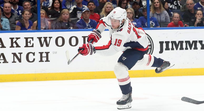 Nicklas Backstrom of the Washington Capitals Nicklas Backstrom scored twice for Capitals in the Stanley Cup Playoffs.