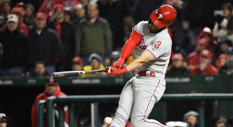 Bryce Harper returned to D.C. and Max Scherzer struck him out twice. Bryce Harper returned to D.C. and Max Scherzer struck him out twice.