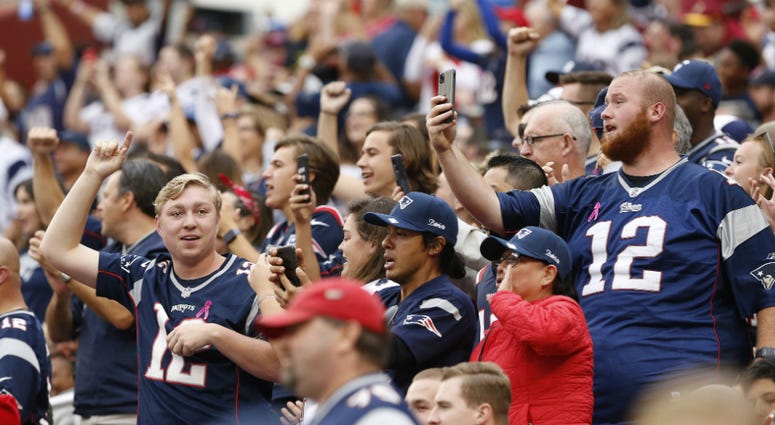It was Foxboro south at FedEx Field Sunday. Patriots surprised by fans taking over FedEx Field
