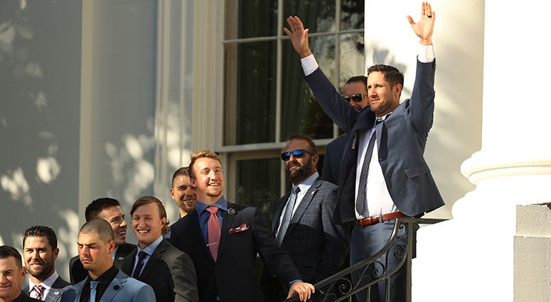 Yan Gomes – Nationals' White House Visit Yan Gomes – Nationals' White House Visit