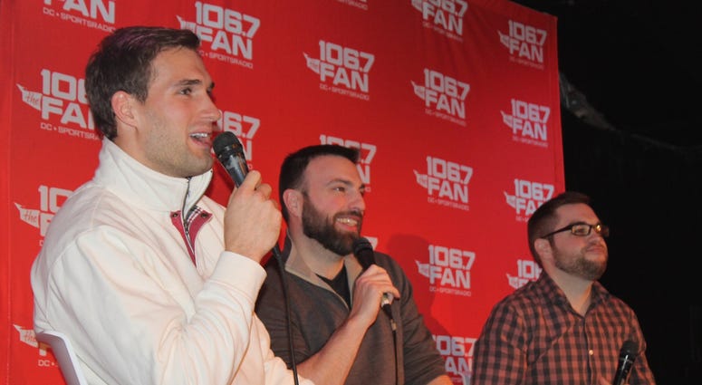 Kirk Cousins joined Grant & Danny and a live audience at Jammin' Java in Vienna on January 5, 2018.