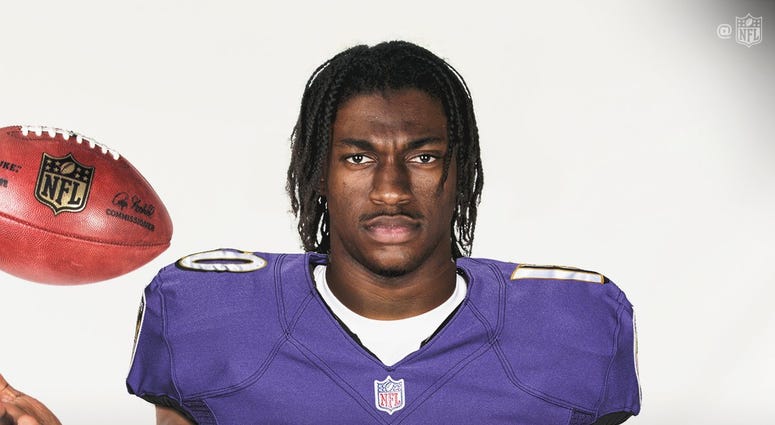 Robert Griffin III in his new Ravens uniform RG3_Ravens