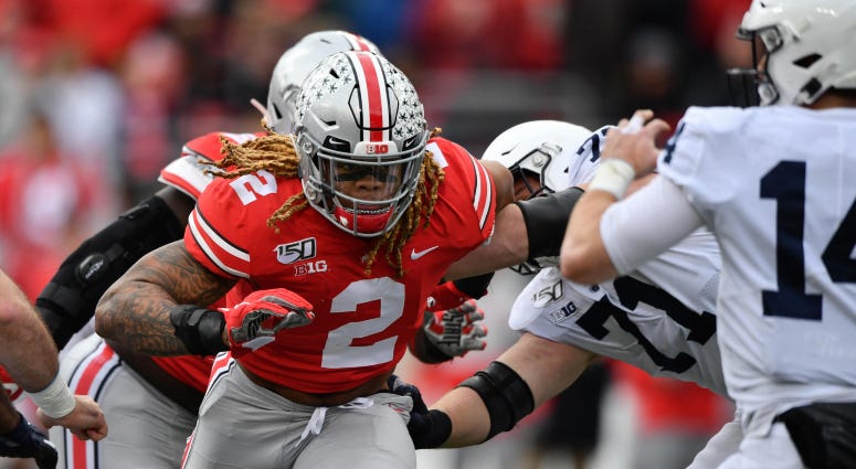 Round 1 (Pick No. 2) – Chase Young, Edge, Ohio State Meet the 2020 Redskins Draft Class: Chase Young, Edge, Ohio State