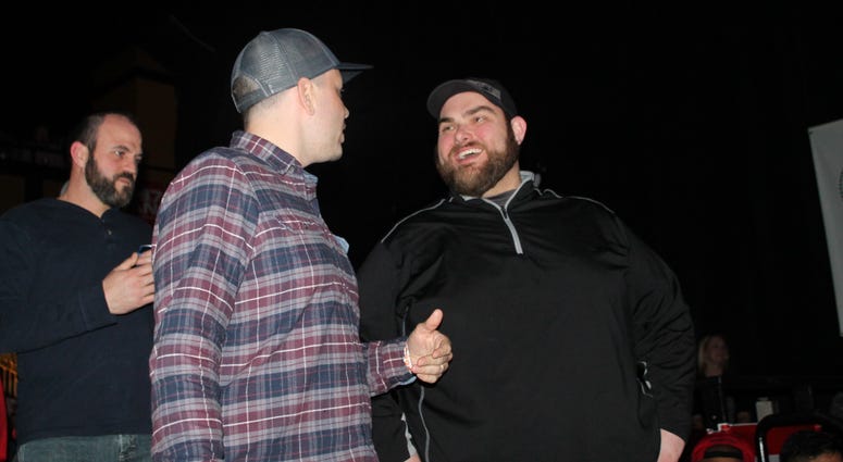 Uncensored and hilarious: Photos from the second annual "The Fan LIVE" -- sponsored by Purple Heart -- at the Tally Ho Theater on 1/26/18.